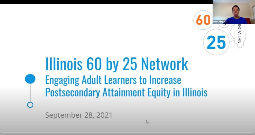 Engaging Adult Learners to Increase Postsecondary Attainment Equity in Illinois